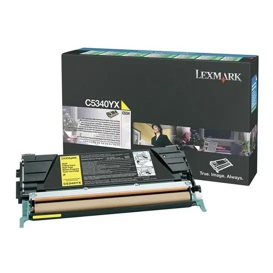 Cartucho Original De Tóner Amarillo Lexmark C5340yx P-7,000 