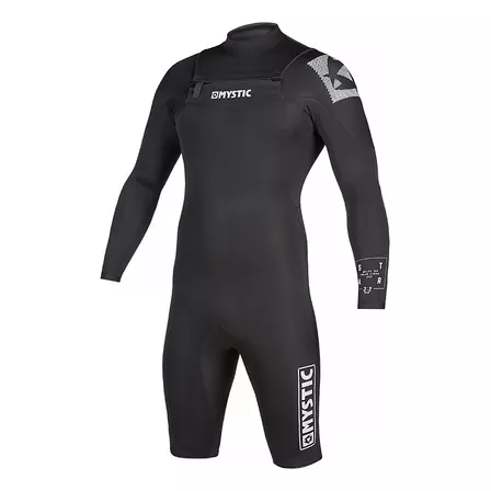 Traje Neoprene Mystic Star Corto Longarm 3/2 Doble Fzip Kite