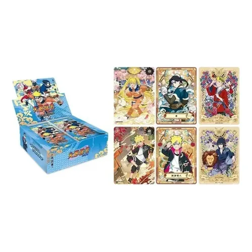 Zpltarjeta Coleccionable Kayou Naruto Vol.8 Booster Box Tcgz