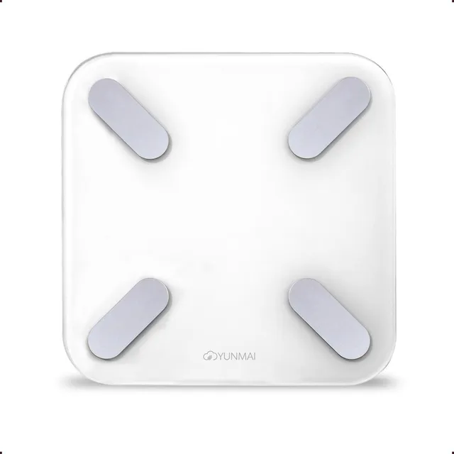 Balança Corporal Digital De Bioimpedância Yunmai X - Branca Cor Branco