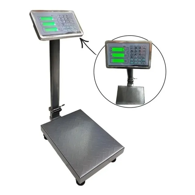 Pesa Balanza Digital Con Brazo Hasta 300 Kilos 