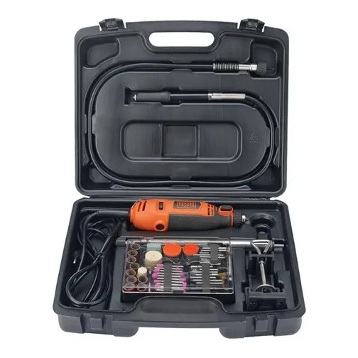 Minitorno Rt18ka 120w mas 113 accesorios color naranja Black+Decker