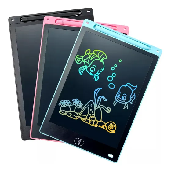 Pizarra 16 Lcd Magica Tablet Anotador Dibuja Borra Infantil