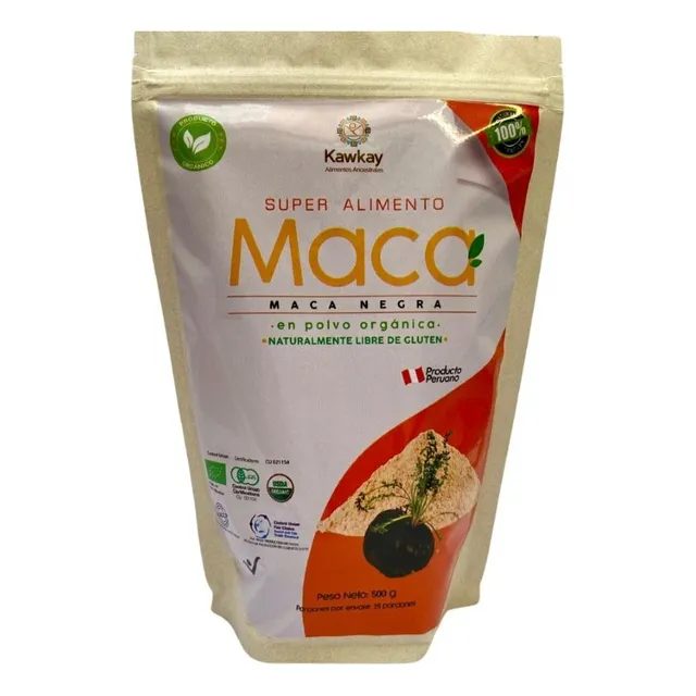 Maca Negra  Pura Orgánica