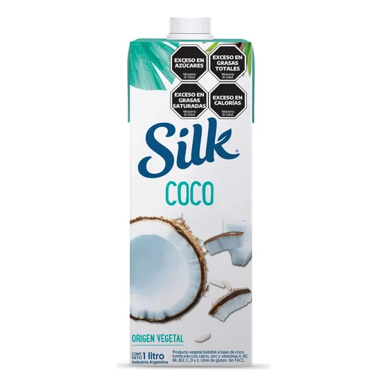 Leche Vegetal Coco Silk Vegana Sin Tacc Libre De Soja 1l