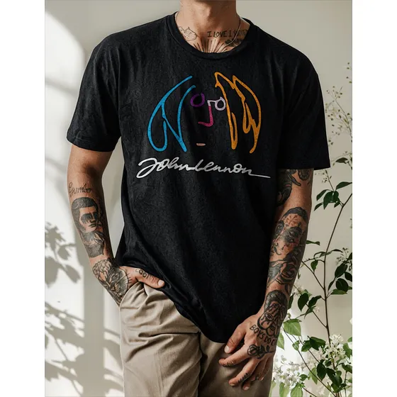 Polo Personalizado  Motivo John Lennon  0001