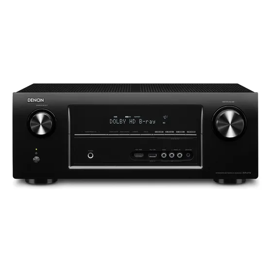 Receiver Av Denon Avr-2113ci Seminovo Importado Preto