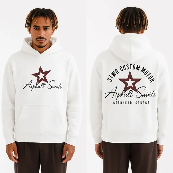 Canguro Estampado Asphalt Baron Blonde Hombre