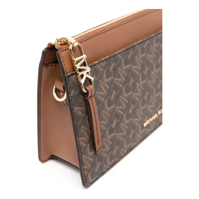 Bolsa Crossbody Convertible Michael Kors Empire Color Café