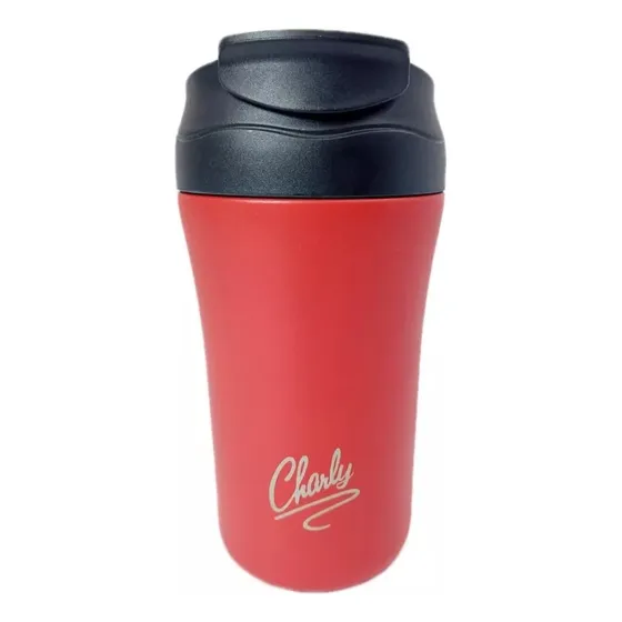 Vaso Térmico Acero Inoxidable Doble Pico Frío/calor 400ml