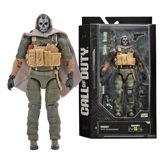 Ghost Call Of Duty Figura Articulada Original