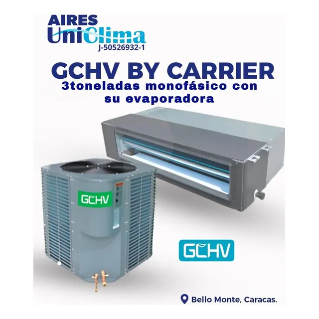Aire Acondicionado 3 Toneladas Fancoil Gchv 208-230v 1ph