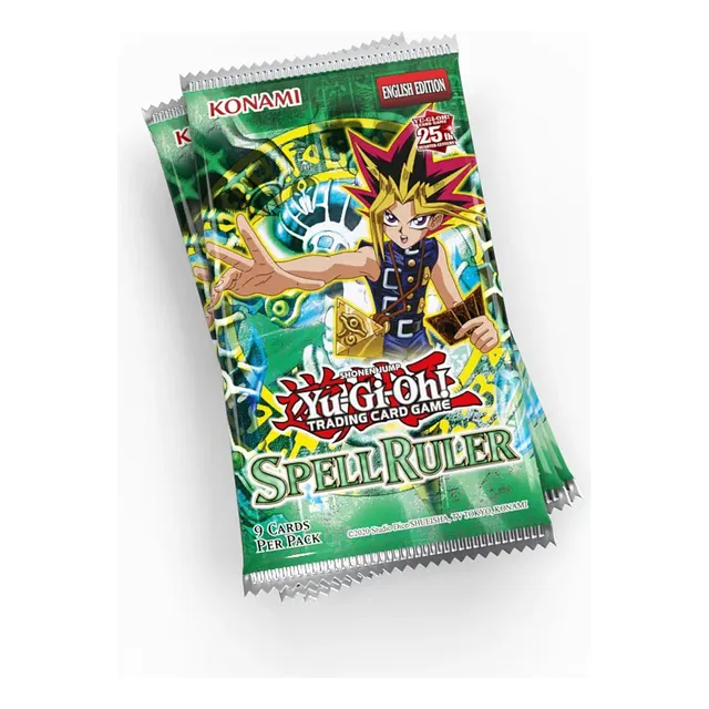 Yugioh Original Tcg: Sobre Booster Pack Spell Ruler