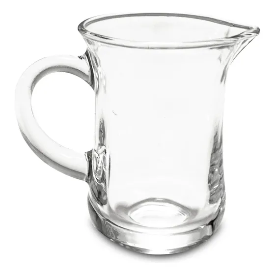 Jarra Lechera Vidrio Cremera Premium 150 Ml Tienda Pepino