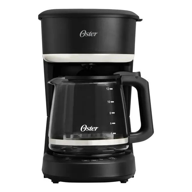 Cafetera Oster Programable Capacidad 12 Tazas Bvstdcp121b Negro