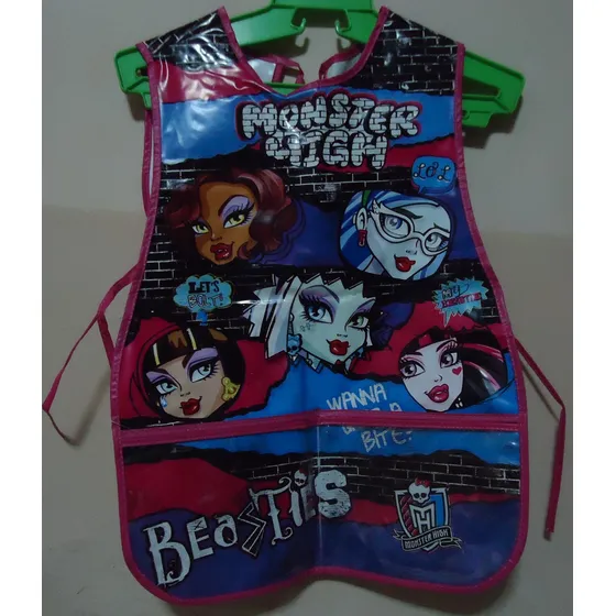 Delantal Mediano Y Individual De Monster High