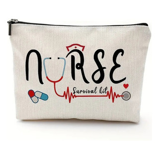 Bolsa De Maquillaje De Enfermería De Gran Capacidad Regalo Bolsa De Maquillaje De Enfermería De Gran Capacidad Regalo