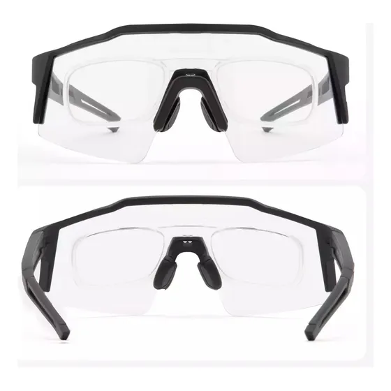 Lentes Fotocromáticos Kapvoe Ke9023 Negro P/bicicleta.