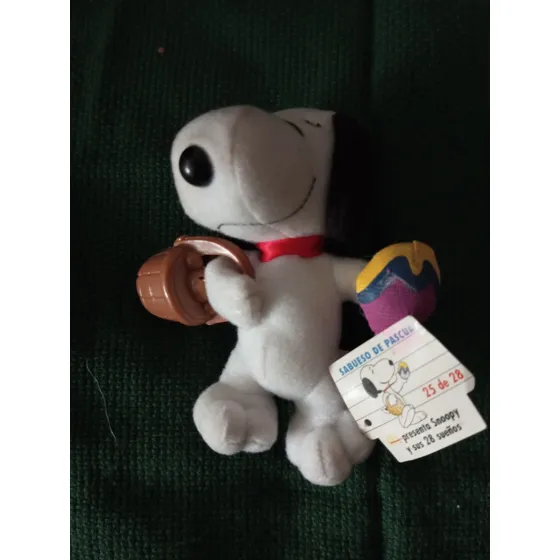 Peluche,snoopy-sabueso De Pascua Sea World-usado Solo Adorno