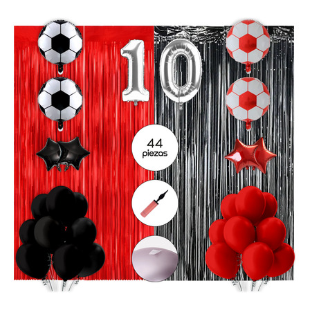 Combo Globos De Colón Decoración Cumpleaños Super Completo Combo Globos De Colón Decoración Cumpleaños Super Completo