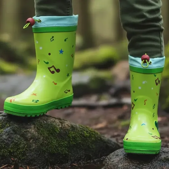 Bota De Lluvia De Niño Del Talle 24 Al 35 | Cuotas sin interés
