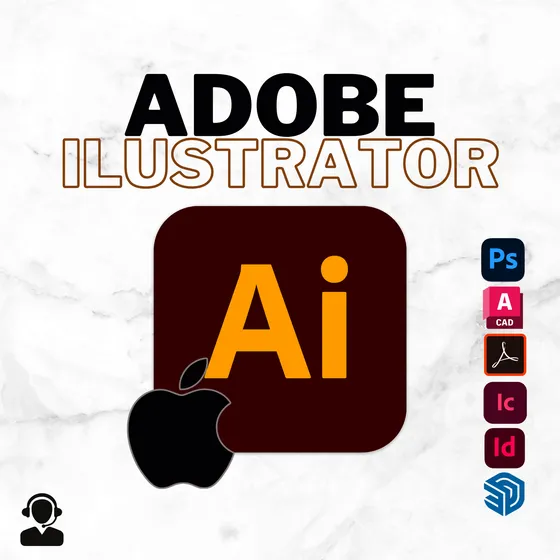 Ilustrator 2025 Para Mac - Completo Permanente