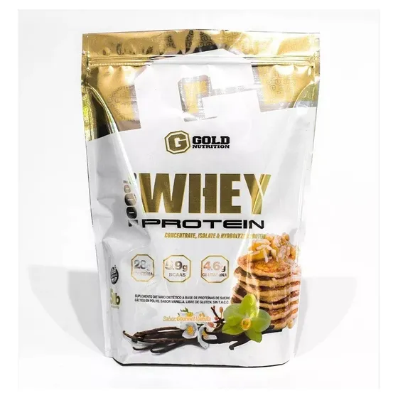 100% Whey Protein X5lbs V/sabores Gold Nutrition X2 Unidades