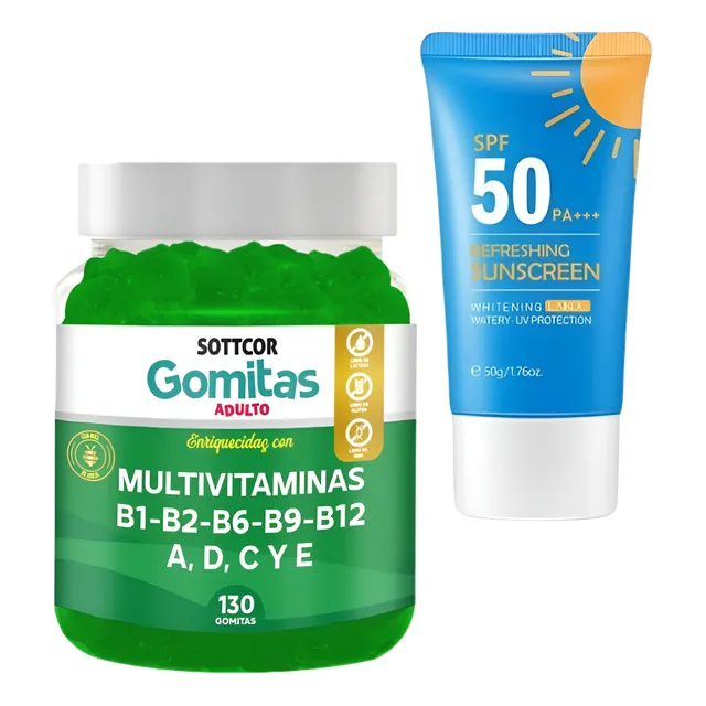 Multivitaminas B1-b2b6 Sottcor Regalo Bloqueador Refrescante