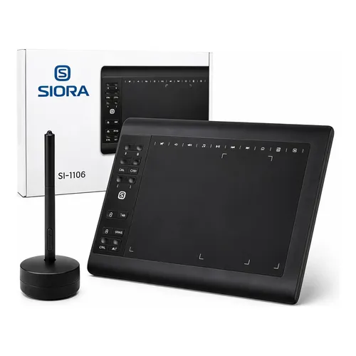 Mesa Digitalizadora Wacom Intuos Pro Media Pth660 Cor Black