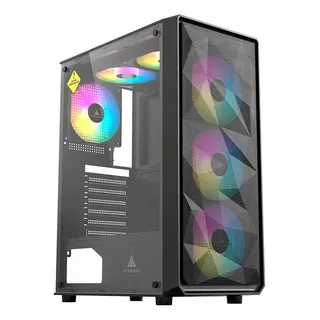 Gabinete Gamer Acegeek Diamond R339 Rainbow L / Vidro C / 3f Gabinete Gamer Acegeek Diamond R339 Rainbow L / Vidro C / 3f