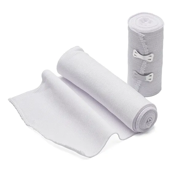 Venda Elastica 15cm X 4,5m, Med-aid, Blanco