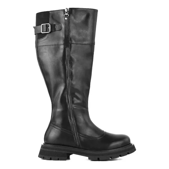 Bota Caña Alta Brandie Korium Para Mujer