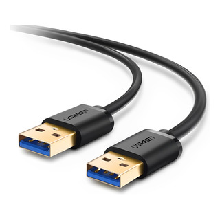 Ugreen Cabo De Dados Us128 Usb 3.0 Para Usb 3.0 1m Preto Ugreen Cabo De Dados Us128 Usb 3.0 Para Usb 3.0 1m Preto