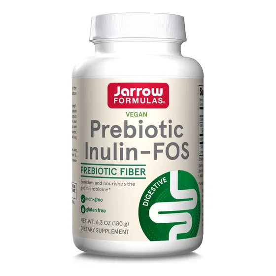 Suplemento Prebiótico De Inulina Fos De Jarrow Formulas, 180