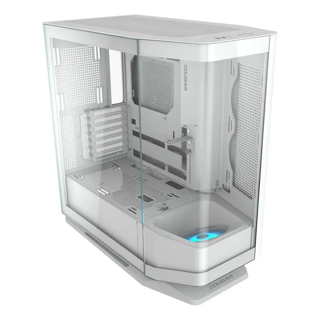 Gabinete Gamer Cougar Fv270 + 1 Fan 120mm Argb Blanco