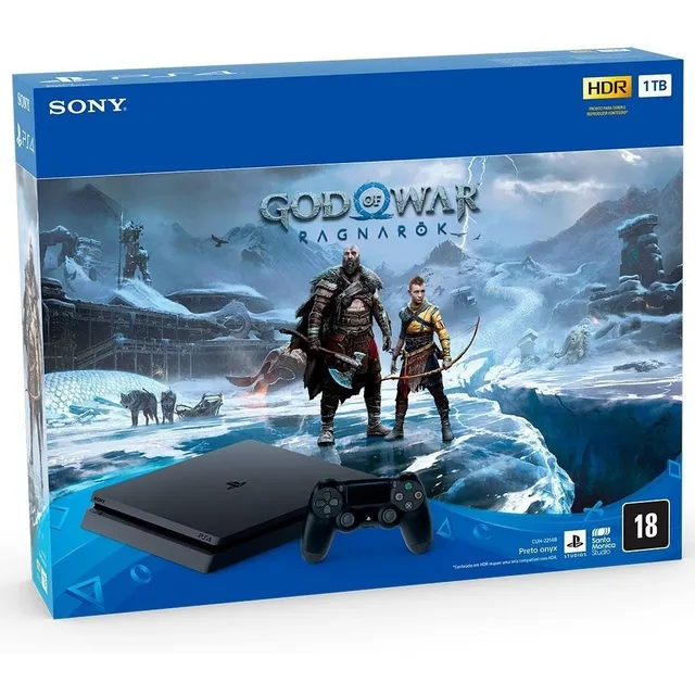 Sony Playstation 4 Slim 1tb God Of War Ragnarok Bundle Nueva