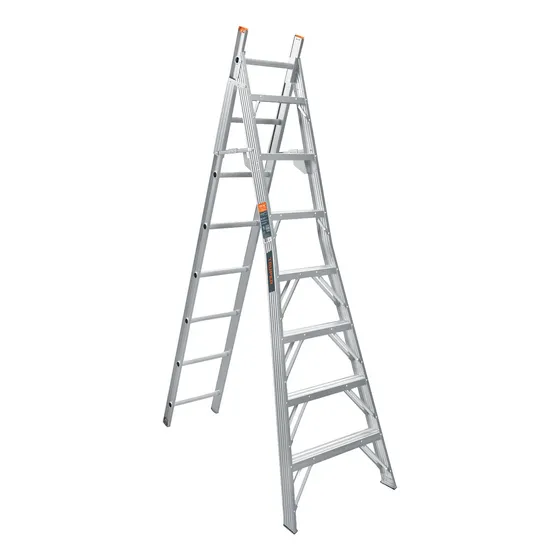 Escalera 15 Escalones De Aluminio Truper 16747 Tipo Ii
