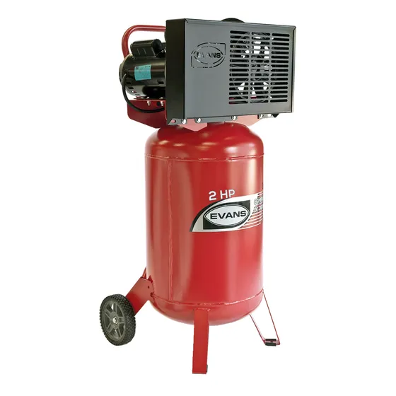 Compresor De Aire Vertical Evans 2hp 130 Lt 110/220v 