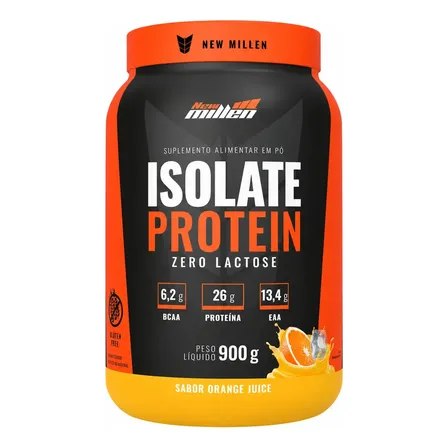 Whey Isolado 900g Suco de Laranja - New Millen