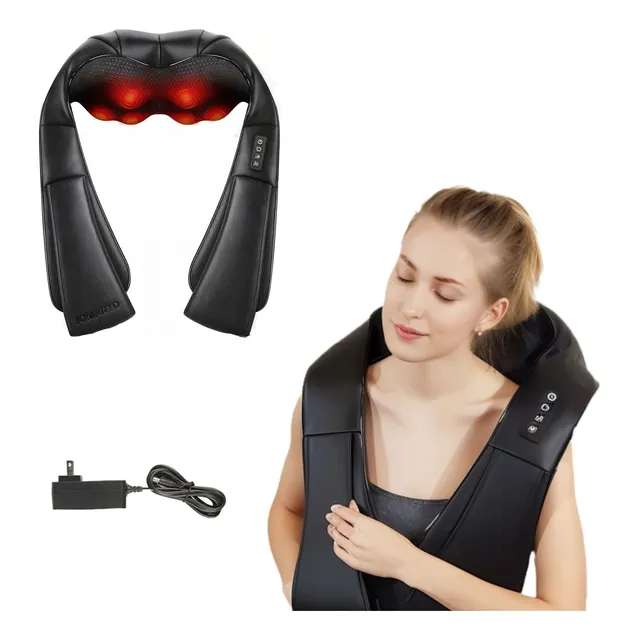 Masajeador Eléctrico Cuello Espalda Hombro Cintura 4 En 1 Ne