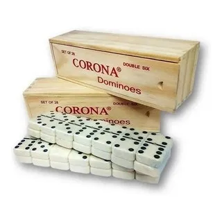Domino Caja De Madera Tamaño Grande Mayor Y Detal Oferta 