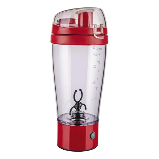 Copo Mixer Coqueteleira Portátil 450ml Shake Whey Pilha Euro