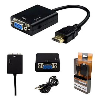 Conversor Hdmi Vga P/ Pc Console Tv Box Projetor Conversor Hdmi Vga P/ Pc Console Tv Box Projetor