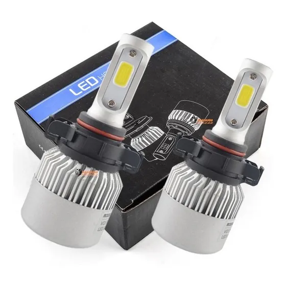 2 Bombillos Led H16 16000 Lumens Alta Potencia Carro S2 Dc 
