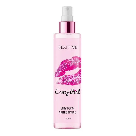 Body Splash Afrodisiaco Sexitive Crazy Girl 100ml