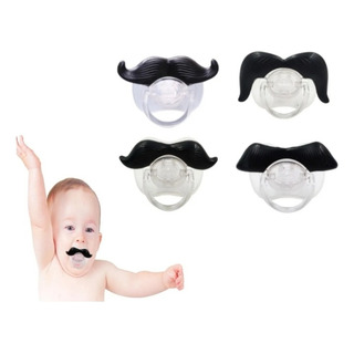 Chupón De Silicona Chupete Divertido P Bb En Forma D Bigote Chupón De Silicona Chupete Divertido P Bb En Forma D Bigote