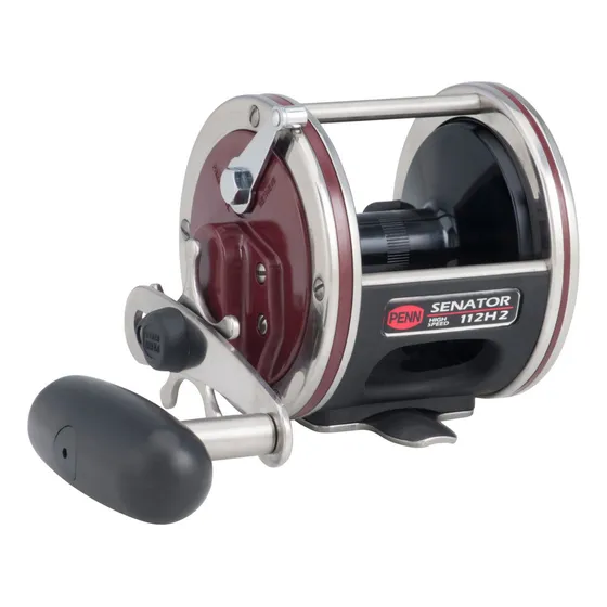 Penn Special Senator Star Drag - Carrete De Pesca Convencio. Color Rojo/negro