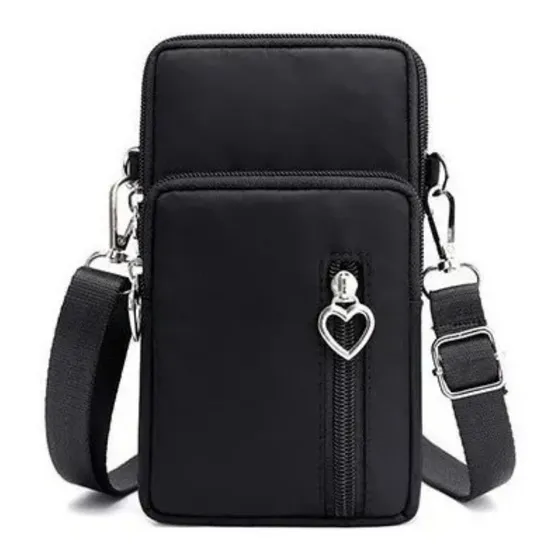 Bolsa Transversal Feminina Pequena Porta Celular Crossbody