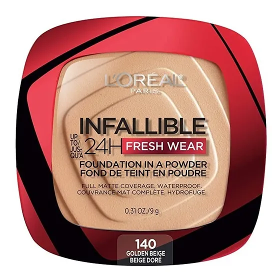 Base en Polvo L'Oréal Paris Infaillible Tono Golden Beige