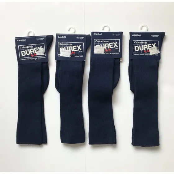 4 Pares De Calcetas Escolares Durex